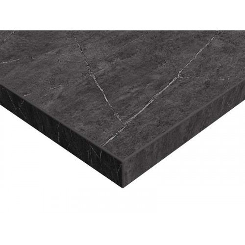 Плита ЛДСП Alvic Syncron 1240*18*2750 мм, керамика серебро 03 (Porcelain Silver 03 JA), двустороннее тиснение