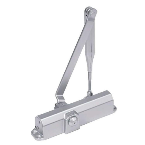 Доводчик Maxbar 100 Size2/3/4 с тягой, серебристый