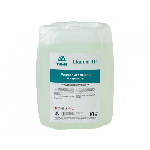 Разделительная жидкость Lignum 111 (для станков кромкооблицовывания), 10 л