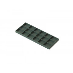 Пластина рихтовочная Bistrong 100x40x5 зеленая, 100  шт