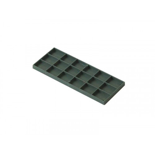 Пластина рихтовочная Bistrong 100x40x5 зеленая, 100  шт