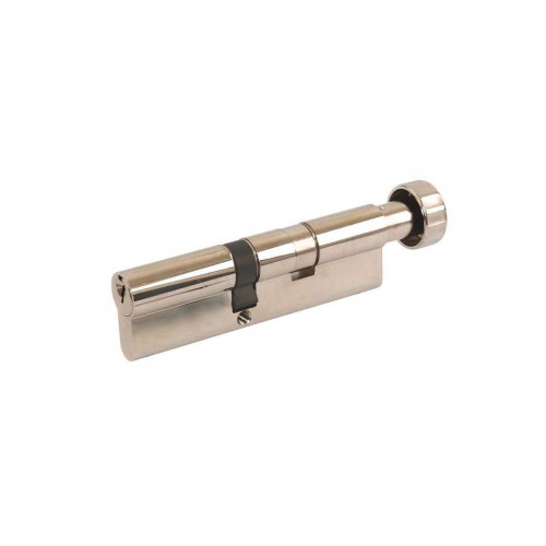 Цилиндр профильный Maxbar с круглой ручкой C/K1 45 (ключ)/60(ручка), никелированный