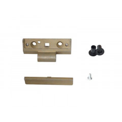 Петля на створке 20 мм Patio FOLD Alu /3 шт./ неокрашенный