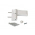 Петля дверная Elementis серия IQ-Plus 16-19 мм, белый RAL9016