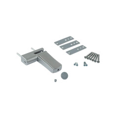 Петля дверная регулируемая Elementis 3-D 105 мм (14-19, 5 мм) на 120 кг, серебро