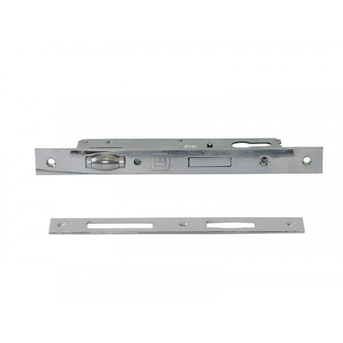 Замок Elementis с роликом для алюминиевых дверей, ПЦ30*30 с накладкой, 1155/F23/20