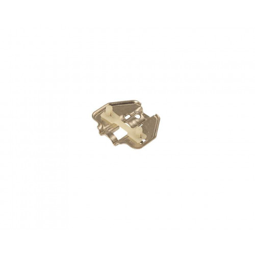 Планка монтажная для петель DTC Pivot Pro Clip-on, h=0, крестовая, муфта под саморез, 10  шт