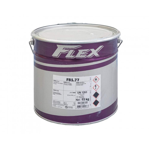 ПУ-грунт Flex F81.77 белый эластичный (+40% F82.00), 15  кг