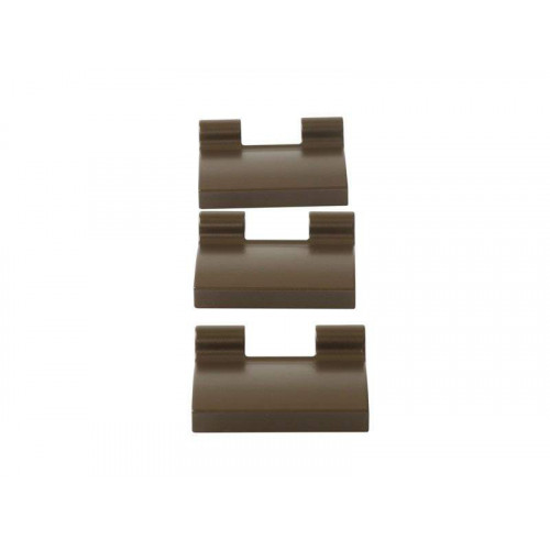 Петля на створке 40 мм FOLD /3 шт./, сред. бронза R05.3