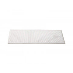 Пластина рихтовочная Bistrong 100x40x1 белая, 100  шт