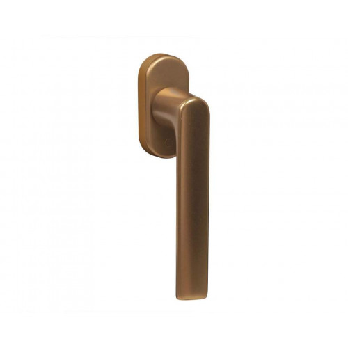 Ручка оконная алюминиевая Hoppe Hamburg SecuForte, штифт vario fit 32-42 мм, 45°, 2 винта М5х45, 2 винта М5х50, бронза