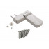 Петля дверная Maxbar PS 27 (14-17, 5/105-42) RAL 9016 E, белый