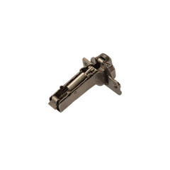 Петля для вкладных дверей Firmax Smartline, clip On, Soft-Close, угол открывания 105°, 48 мм, 35 мм чашка, черный никель