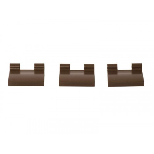 Петля на створке 50 мм FOLD /3 шт./, сред. бронза R05.3