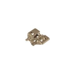 Планка монтажная 3D для петель Firmax Smartline Clip On, Soft-Close, h=2, крестовая с регулировкой по высоте, под саморез, 10  шт