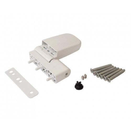 Петля дверная Maxbar 105NN, 16, 5-19 мм, белый RAL9016