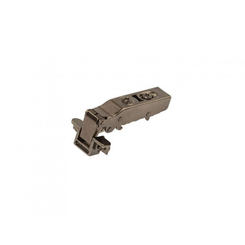 Петля Firmax Smartline для накладных алюминиевых дверей (толщина рамки 19-24 мм) Clip-on Soft-close, угол открывания 105, two-way, черный никель