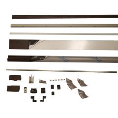 Комплект шин Patio Alversa ALU, 1081-1280/2630 мм, темная бронза R05.4