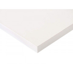 Плита МДФ ALVIC LUXE 1240*18*2750 мм, глянец белый колониал металлик (Blanco Colonial Pearl Effect)