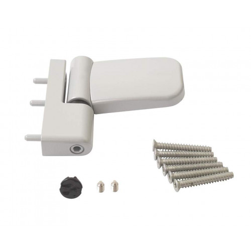 Петля дверная Maxbar 105NN, 16, 5-19 мм, серебристый RAL9006