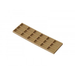 Пластина рихтовочная Bistrong 100x30x4 желтая, 100  шт