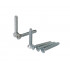 Петля дверная Elementis K-V (15-20 мм), на 120 кг, белый RAL9016