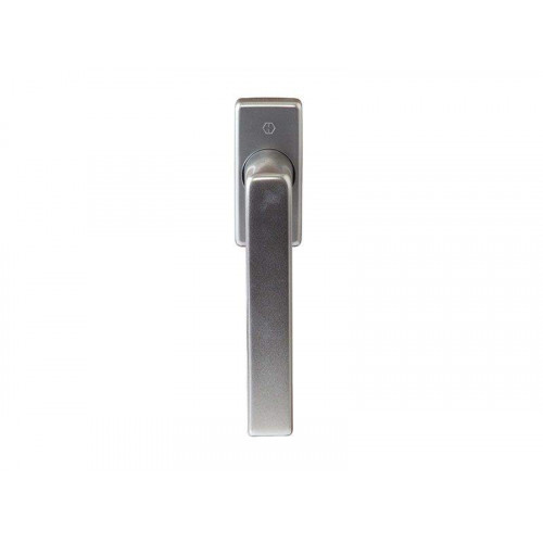 Ручка оконная Hoppe Dallas Secustic алюминиевая, штифт variofit 32-52 мм (F9) титан, 90°, 2 винта М5х55/60