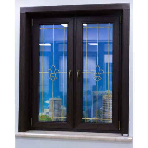 Панель откоса Qunell 200 мм, темный дуб (Renolit 2052-089), 6  м