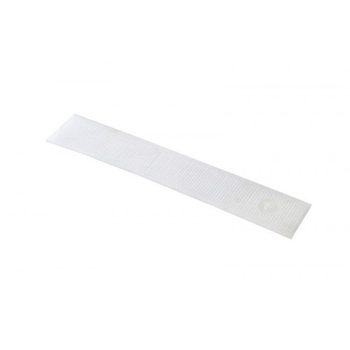 Пластина рихтовочная Bistrong 100x18x1 белая, 100  шт