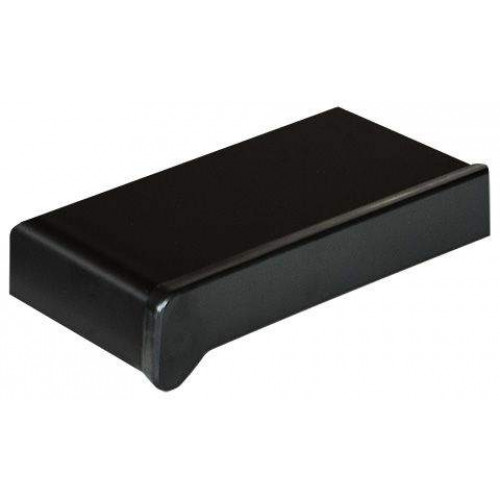 Подоконник пластиковый Moeller LD S 30, 250 мм, черный ультрамат (clean-touch), 5.5 м