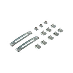 Комплект рамных деталей (ответные планки + цапфа) Alu-HKS 160 S, d10 Nut V.01