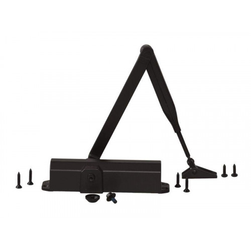 Доводчик dormakaba TS-Compakt Size2/3/4 с тягой, темно-коричневый