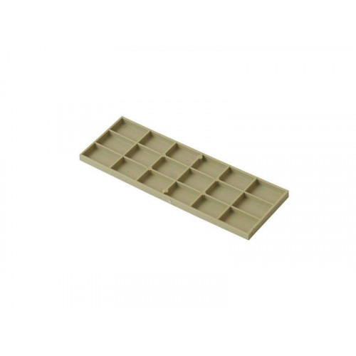 Пластина рихтовочная Bistrong 100x36x4 желтая, 100  шт