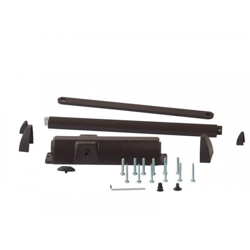 Доводчик dormakaba TS-90 Impulse EN3/4, с тягой, коричневый