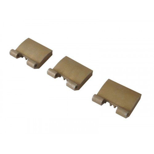 Петля на створке 40 мм Patio FOLD Alu /3 шт./ неокрашенный