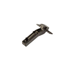 Петля для угловых дверей 45° Firmax Smartline, clip On, Soft-Close, 48 мм, 35 мм чашка, черный никель