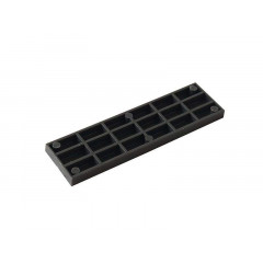 Пластина рихтовочная Bistrong 100x28x6 черная, 100  шт
