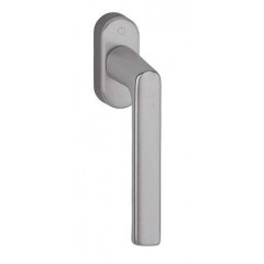Ручка оконная алюминиевая Hoppe Hamburg, штифт vario fit 32-42 мм, 45°, 2 винта М5х45, 2 винта М5х50, титан F9