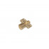 Планка монтажная для петель DTC Pivot Star Anyway Clip-on, h=9, крестовая, под евровинт