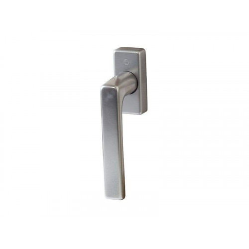 Ручка оконная Hoppe Dallas Secustic алюминиевая, штифт variofit 32-52 мм (F9) титан, 90°, 2 винта М5х55/60