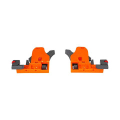 Комплект направляющих Soft-Close скрытого монтажа Firmax 3D CoNTrol L=300 мм, полного выдвижения, для ЛДСП 16 мм, 3д регулировка
