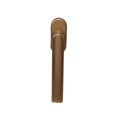 Ручка оконная алюминиевая Hoppe Hamburg SecuForte, штифт vario fit 32-42 мм, 45°, 2 винта М5х45, 2 винта М5х50, бронза