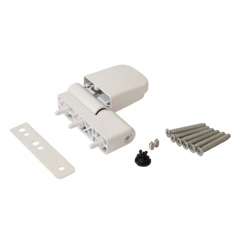 Петля дверная Maxbar 89NN, 16, 5-19 мм, белый RAL9016