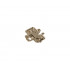 Планка монтажная для петель DTC Pivot Star Anyway Clip-on, h=0, крестовая с эксцентриковой регулировной по высоте, под саморез (в комплекте)
