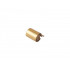 Накладка декоративная арочного окна WRB правая золото матовое