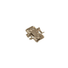 Планка монтажная для петель DTC Pivot Star Anyway Clip-on, h=2, крестовая с эксцентриковой регулировной по высоте, под саморез (в комплекте)