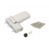 Петля дверная Maxbar 105NN, 16, 5-19 мм, серебристый RAL9006