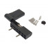Петля дверная Elementis серия IQ-Plus 16-19 мм, антрацит RAL7016