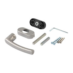 Ручка оконная Rotoline, m5x35/M5x50, 90° неокрашенная
