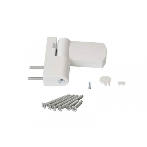 Петля дверная Maxbar PS 23 (17-20.5/85-31) RAL 9016 E, белый